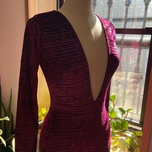 Ribbed Velvet Wide Leg Jumpsuit